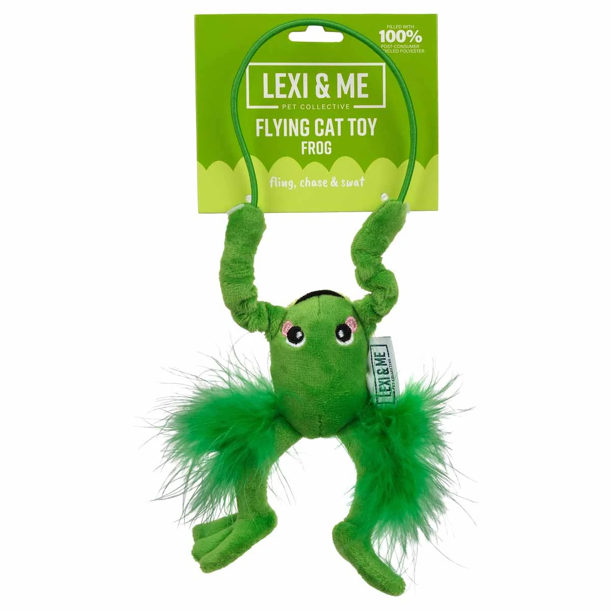 Lexi & Me Frog Flying Cat Toy - Image 2