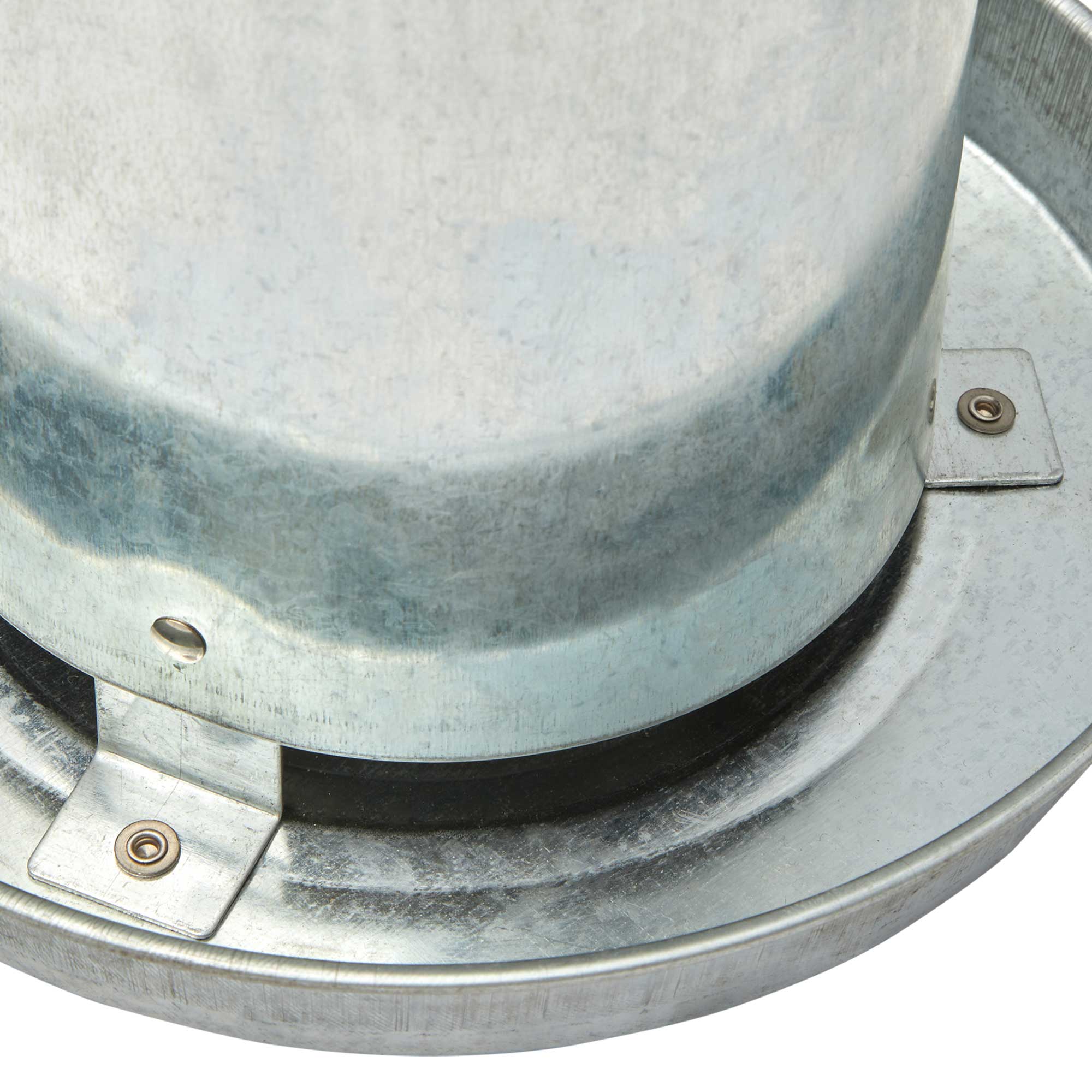 Lexi & Me Galvanised Steel Poultry Feeder with Handle 4kg - Image 9