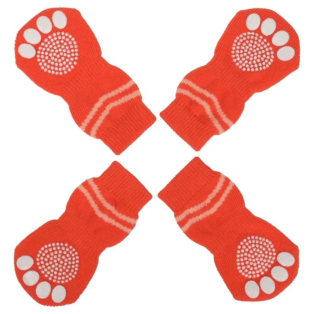 Lexi & Me Grippy Dog Socks Orange Swirl - Image 8