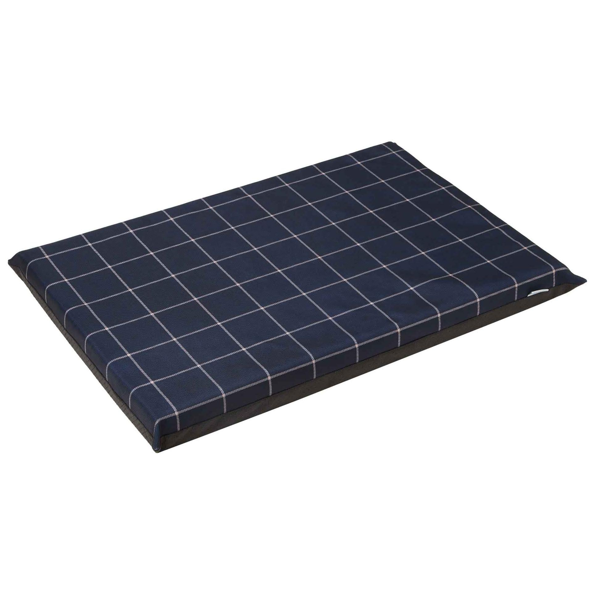 Lexi & Me Kennel Crate Dog Mat French Navy Check - Image 3