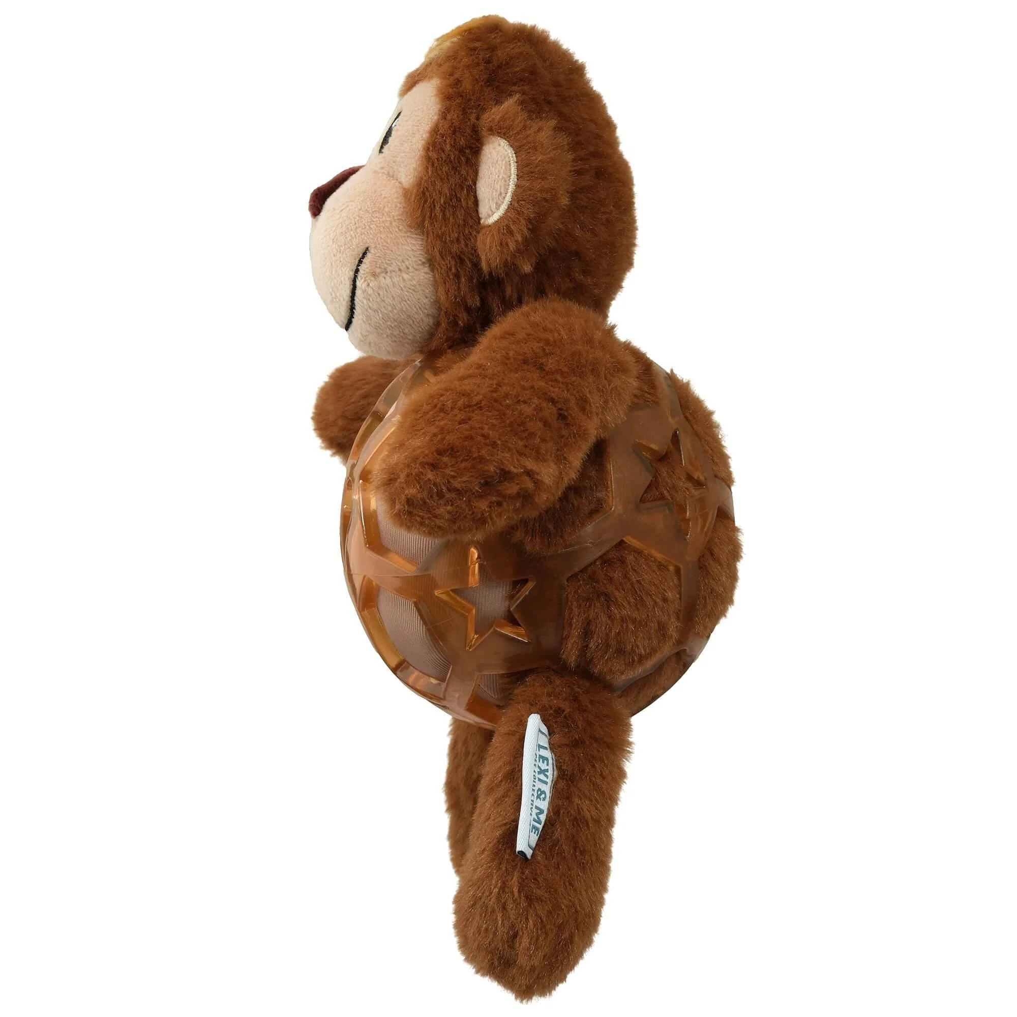 Lexi & Me Monkey Plush Rubber Dog Toy - Image 9