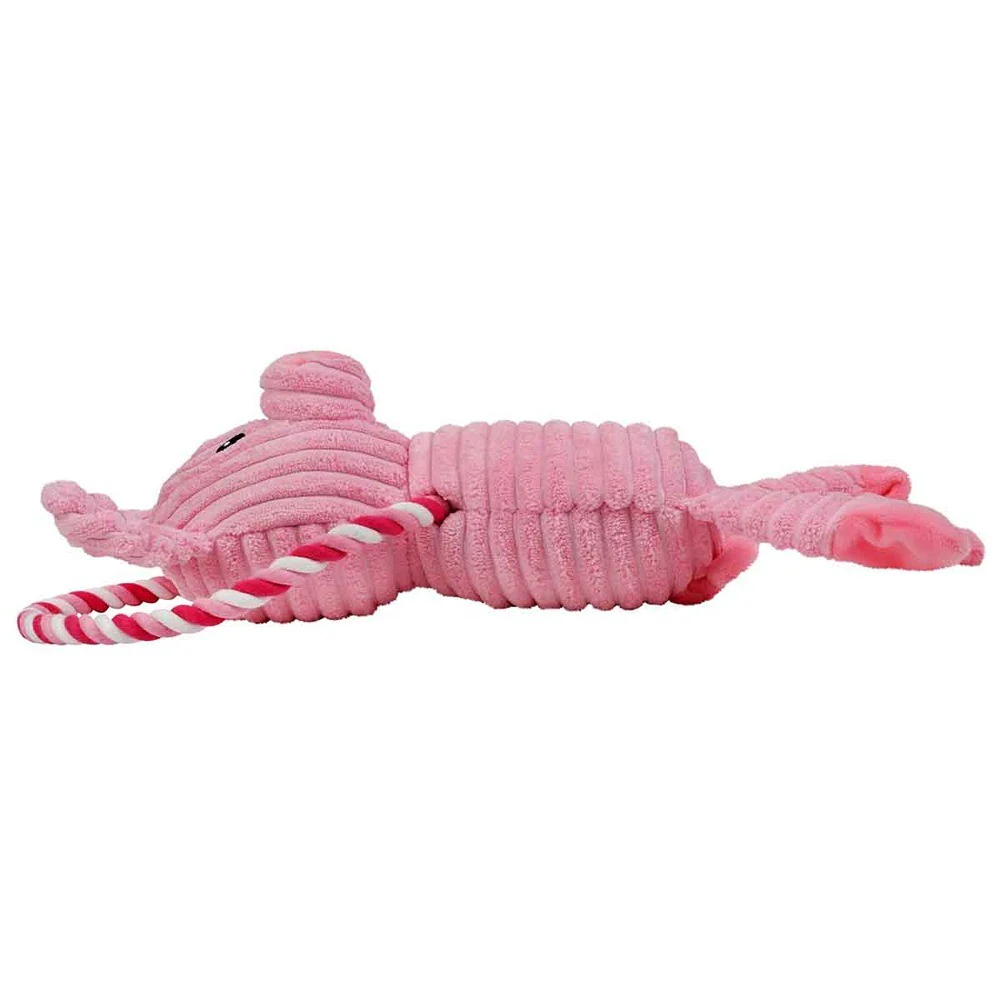 Lexi & Me Pig Plush/Rope Tug Dog Toy - Image 3