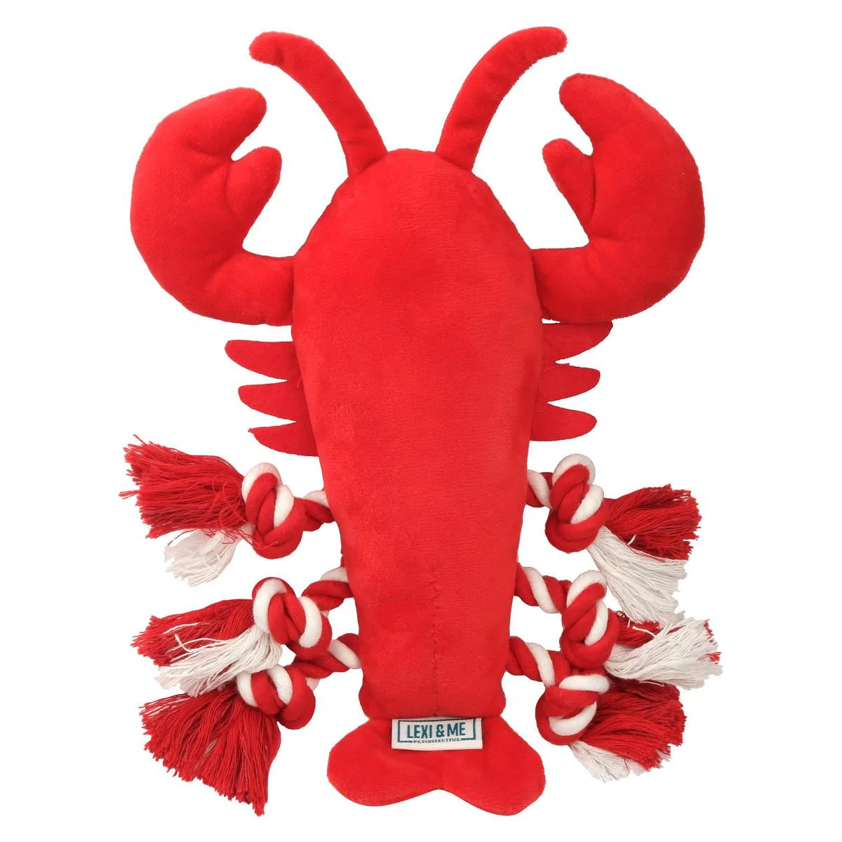 Lexi & Me Plush/Rope Dog Toy Lobster - Image 5