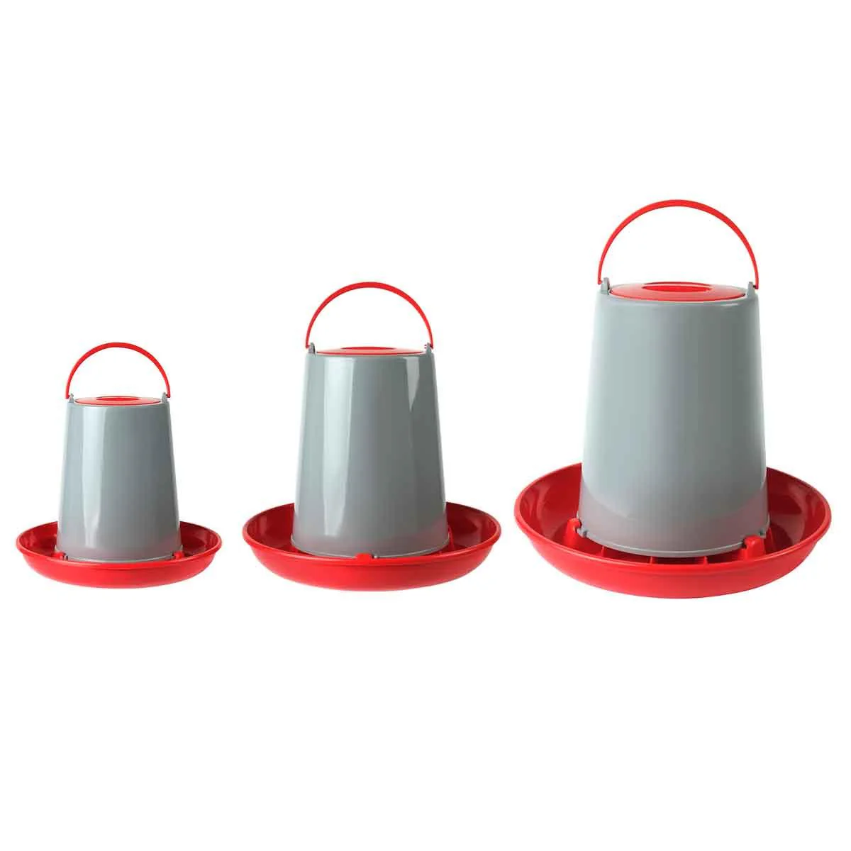 Lexi & Me Poultry Feeder Red & Grey - Image 12