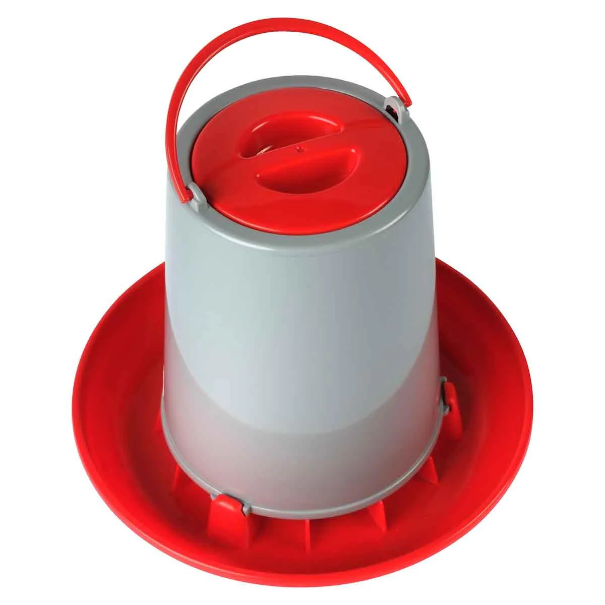 Lexi & Me Poultry Feeder Red & Grey - Image 9