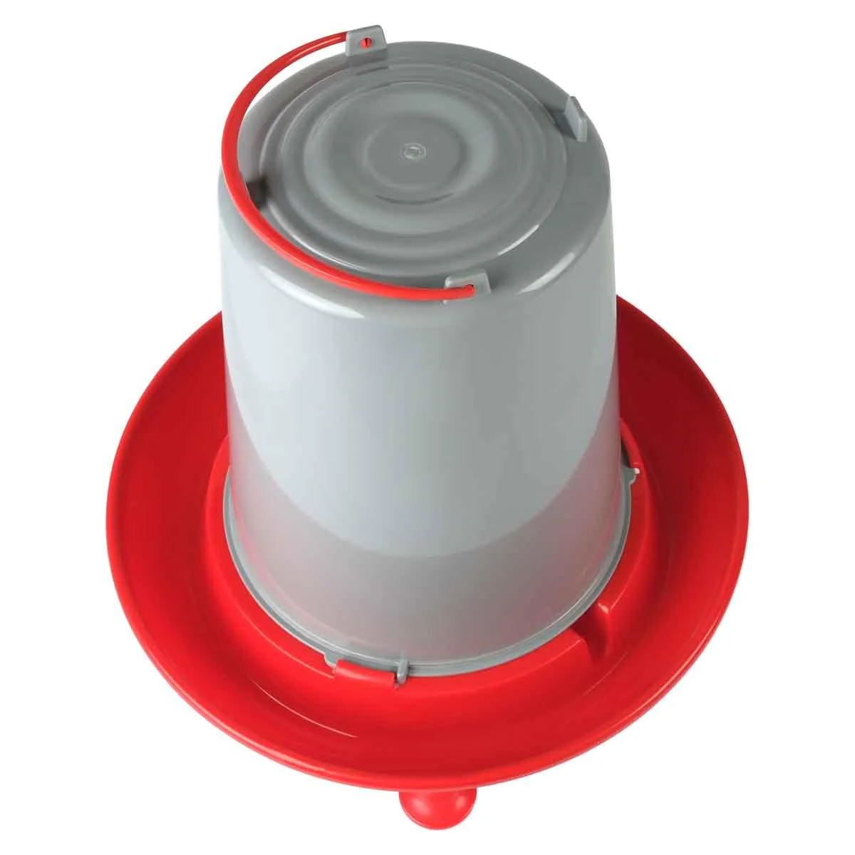Lexi & Me Poultry Waterer Red & Grey - Image 9