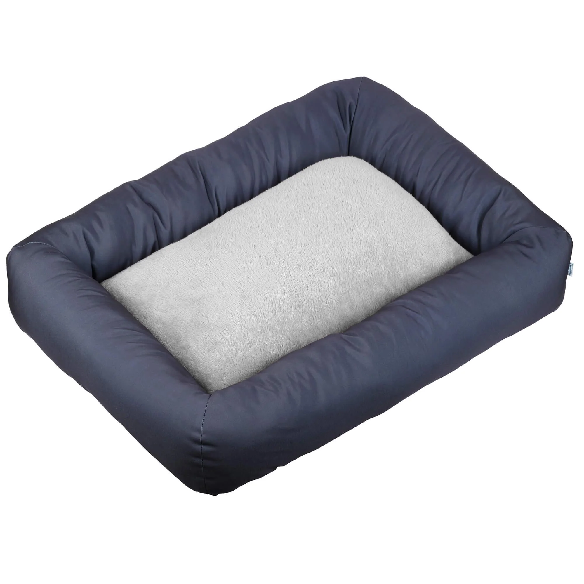 Lexi & Me Rectangle Dog Bed Grey - Image 2