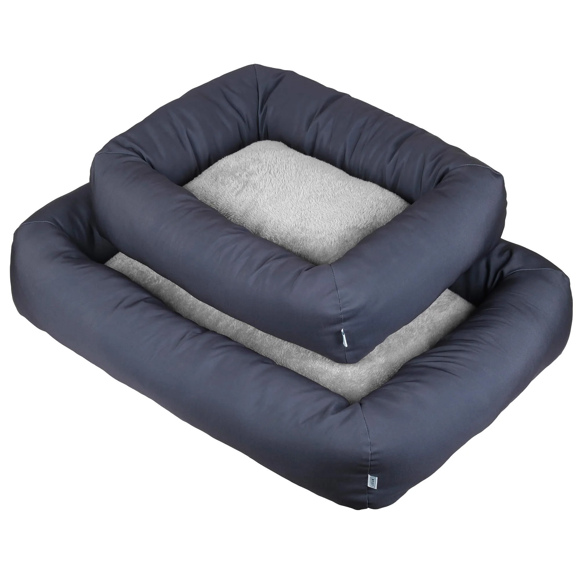 Lexi & Me Rectangle Dog Bed Grey - Image 6