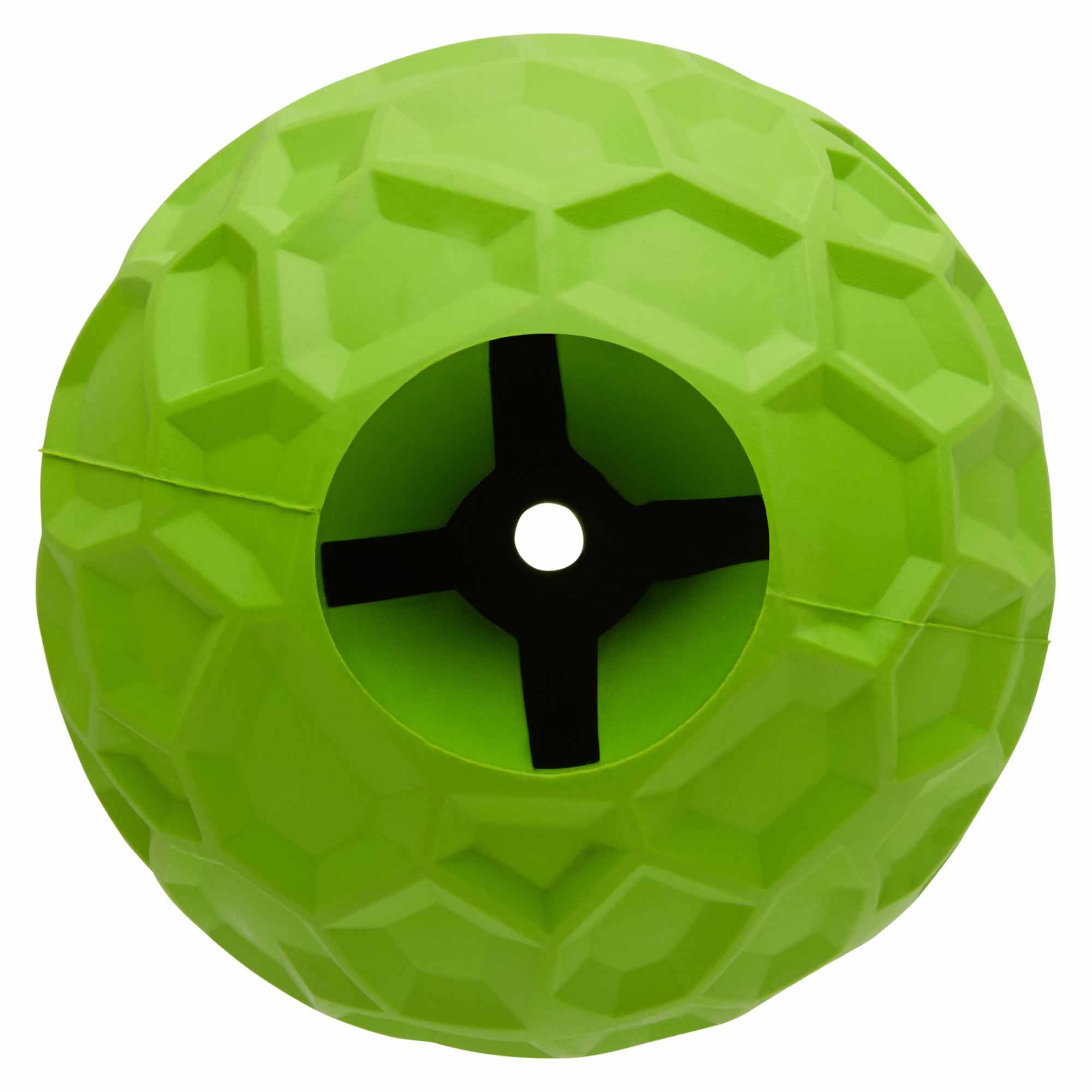 Lexi & Me Rubber Toy Green Dog Treat Ball - Image 4