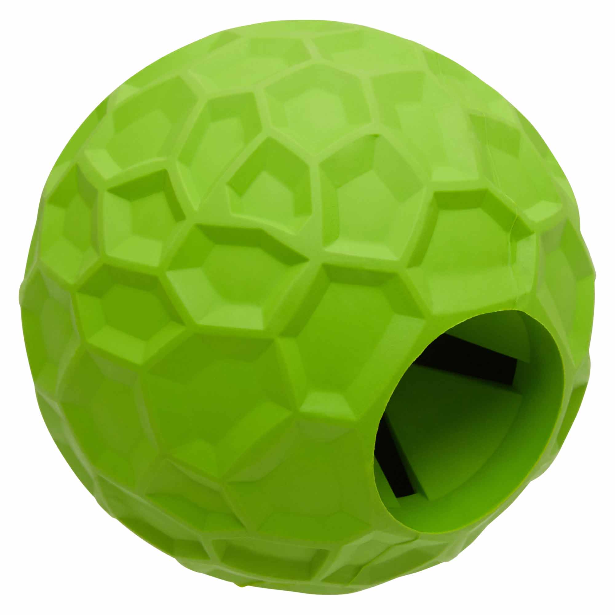 Lexi & Me Rubber Toy Green Dog Treat Ball - Image 7