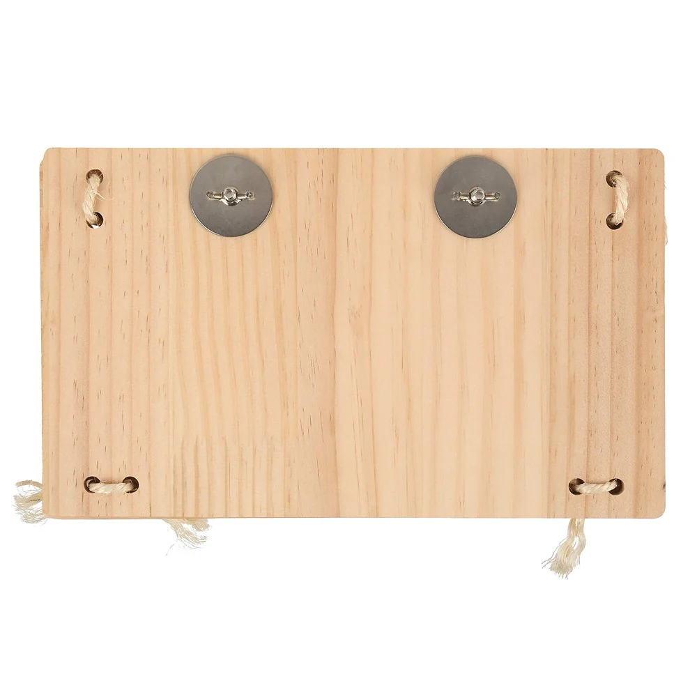 Lexi & Me Small Animal Wooden Feeder Mountable Hay Manger - Image 3