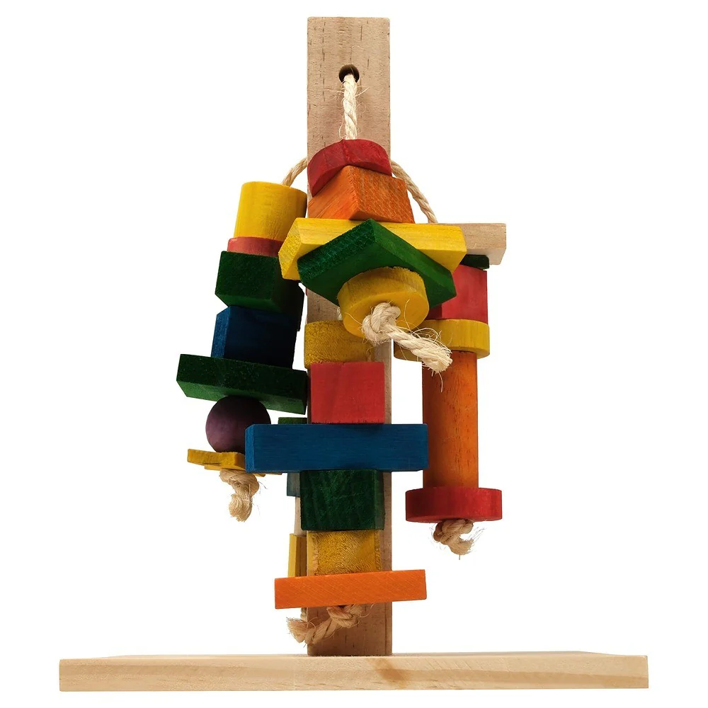 Lexi & Me Small Animal Wooden Toy Chew Tree - Image 6