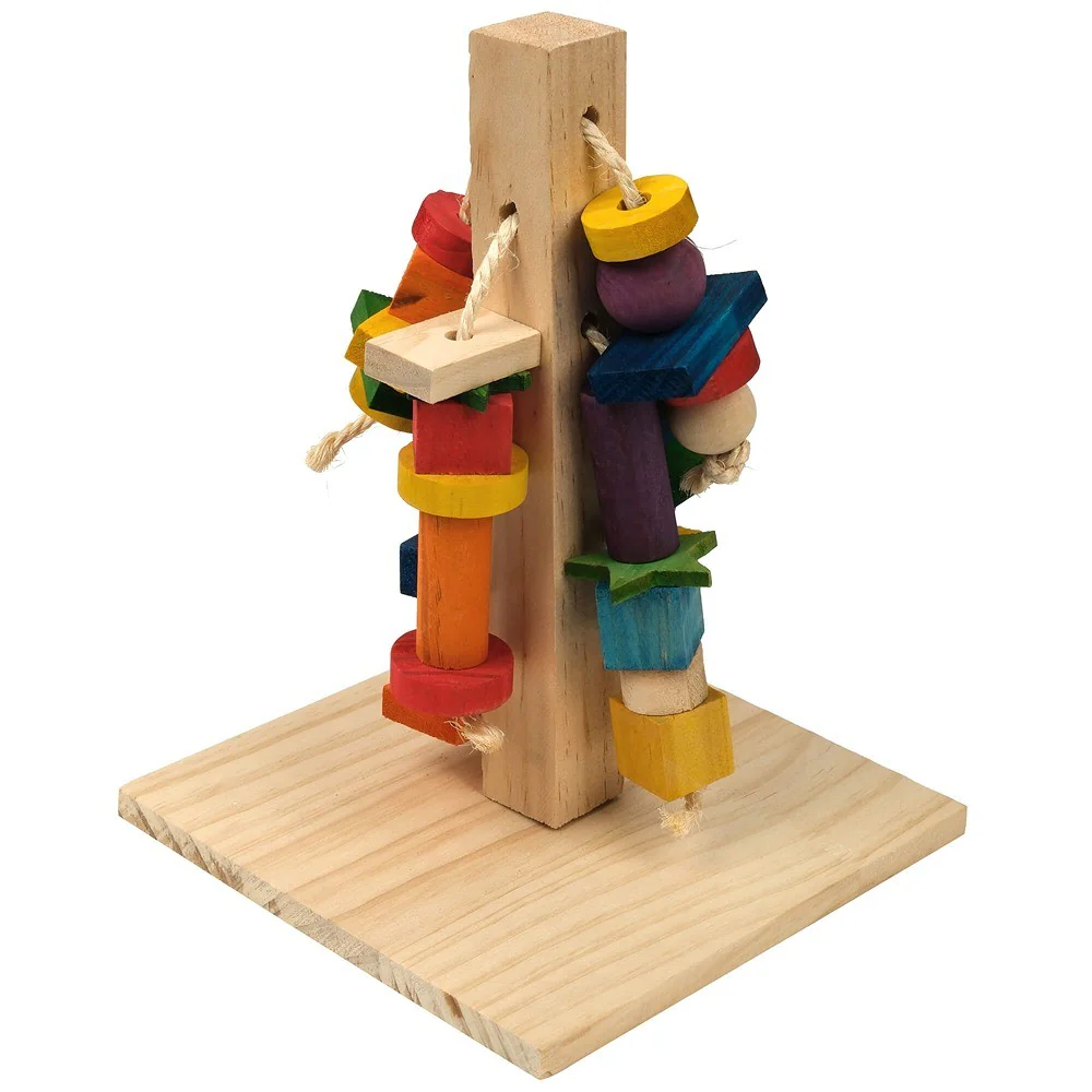 Lexi & Me Small Animal Wooden Toy Chew Tree - Image 8