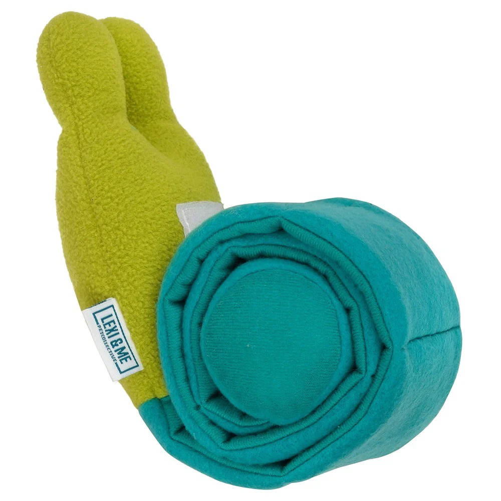 Lexi & Me Snail Plush Snuffle Dog Toy - Image 6