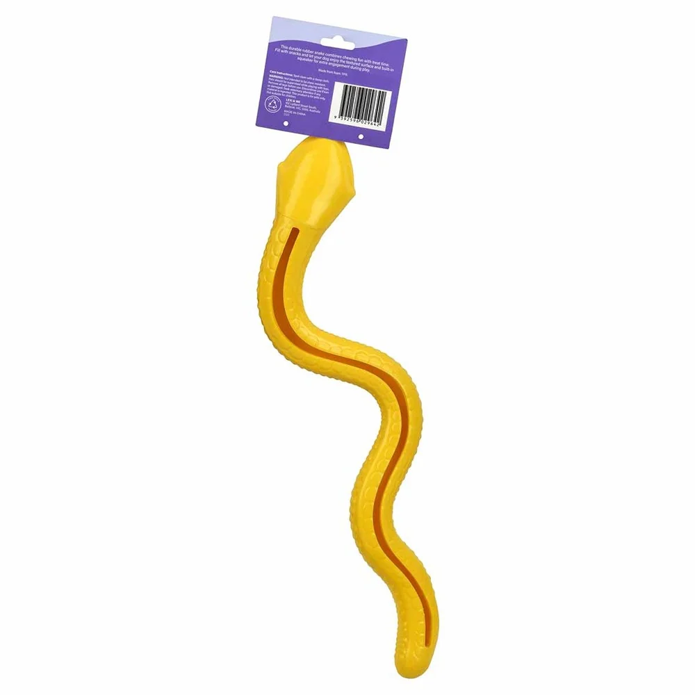 Lexi & Me Snake Rubber Treat Dog Toy - Image 5