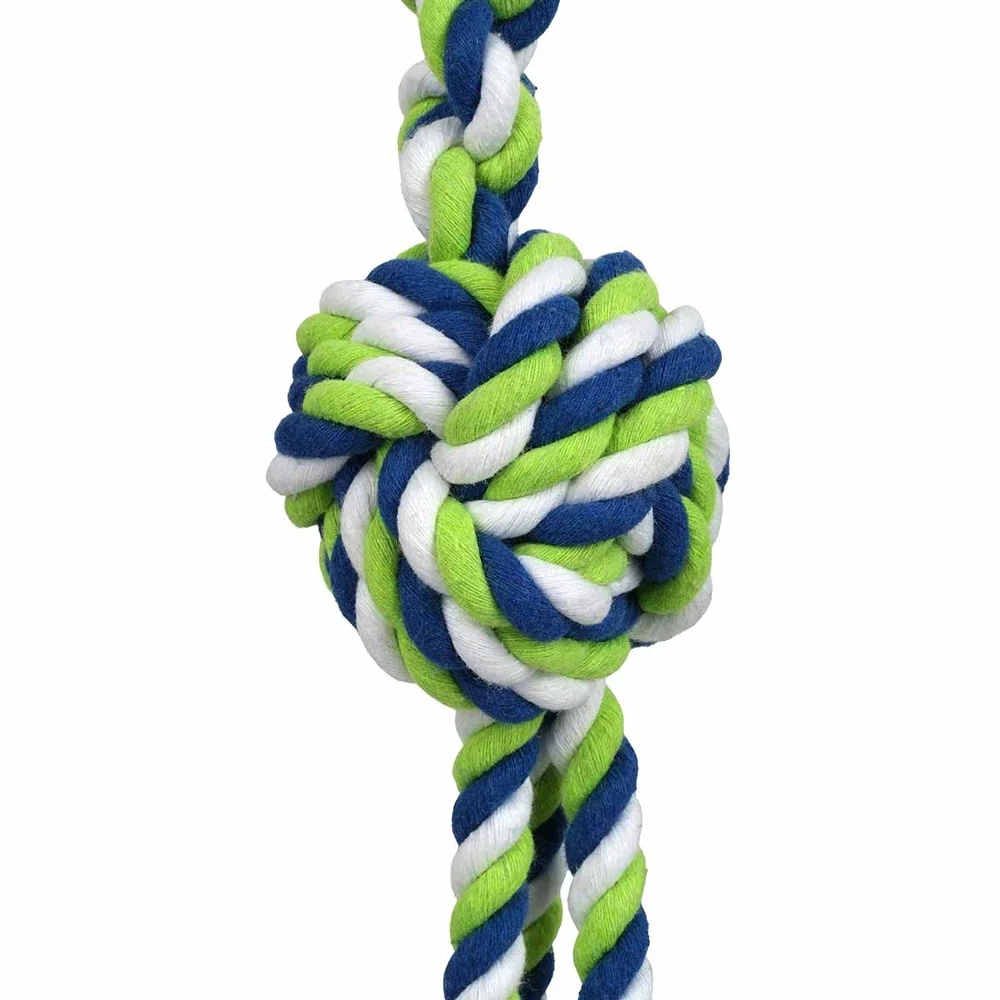 Lexi &Me Triple Knot Rope Tug Dog Toy - Image 3