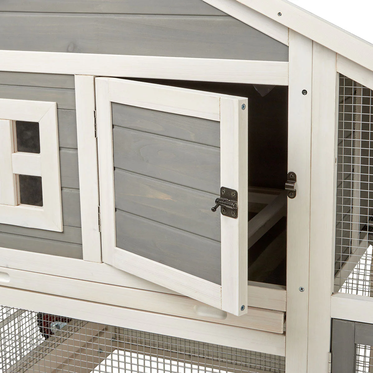 Lexi & Me Two Storey Portable Outdoor Chicken Coop - Image 6