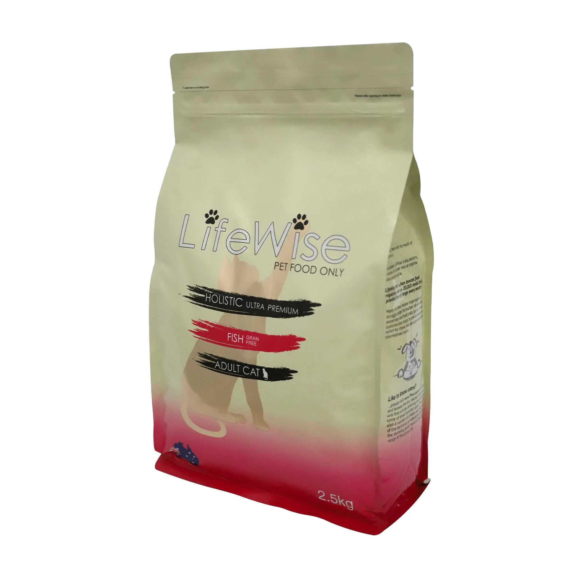 LifeWise Fish & Vegetables Grain Free Dry Cat Food - Image 3