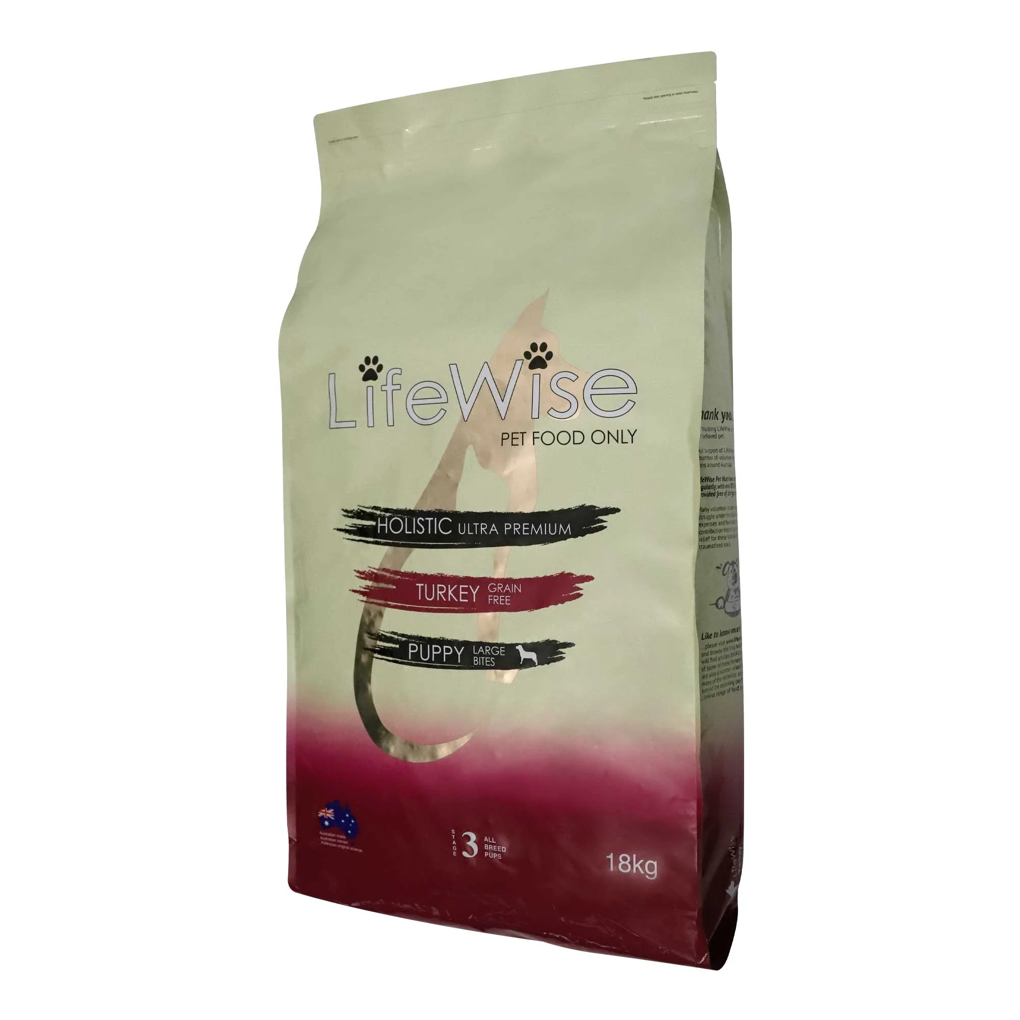 LifeWise Stage 3 Turkey & Vegetables Grain Free Puppy Dry Dog Food - Image 7