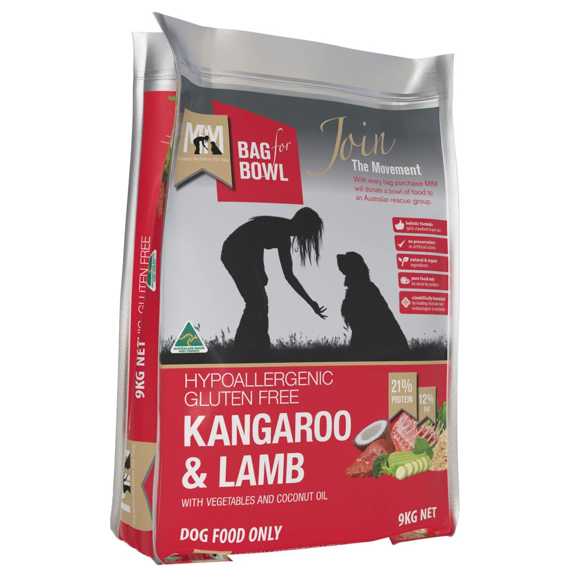 Meals For Mutts Kangaroo & Lamb Adult Dry Dog Food - Image 2