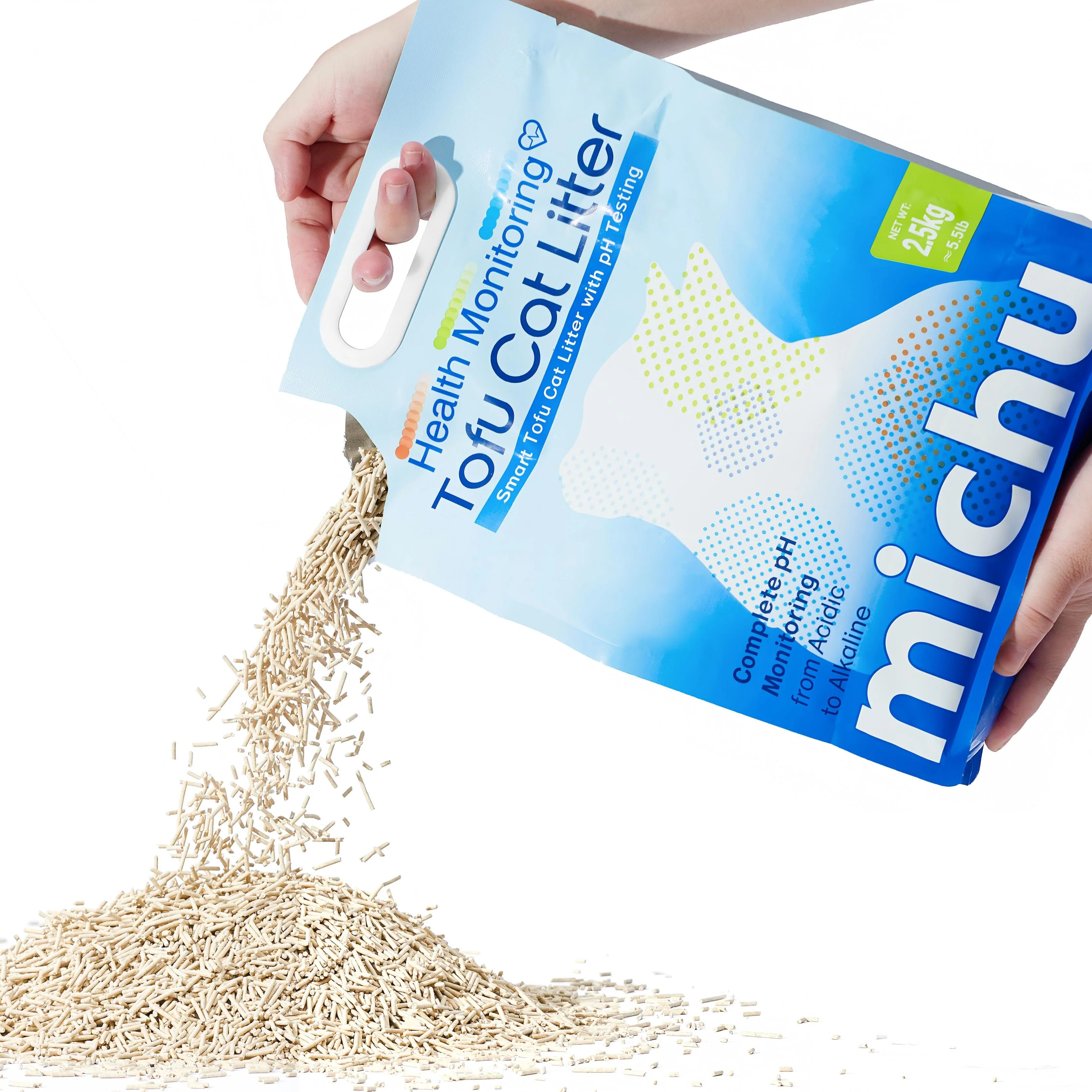 Michu Health Monitoring Tofu Cat Litter - Image 3