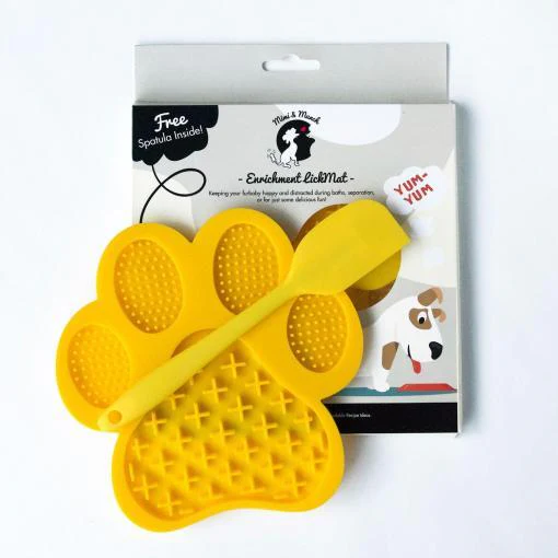 Mimi & Munch Suction Paw Lick Mat with Spatula - Image 8