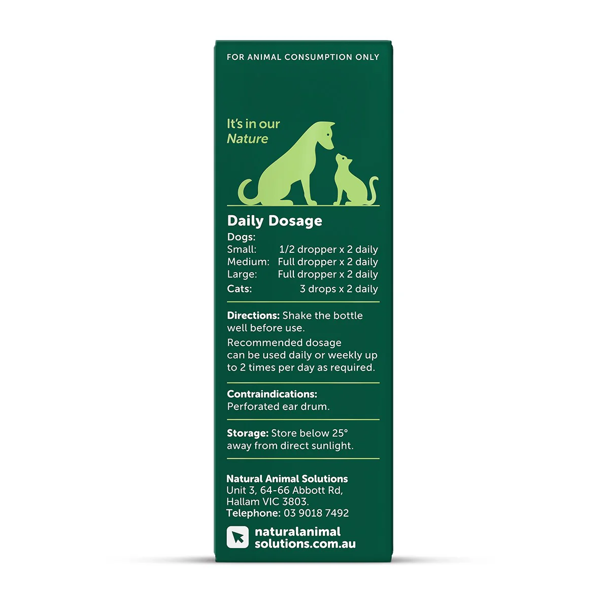 Natural Animal Solutions Ear Clear 50ml - Image 4