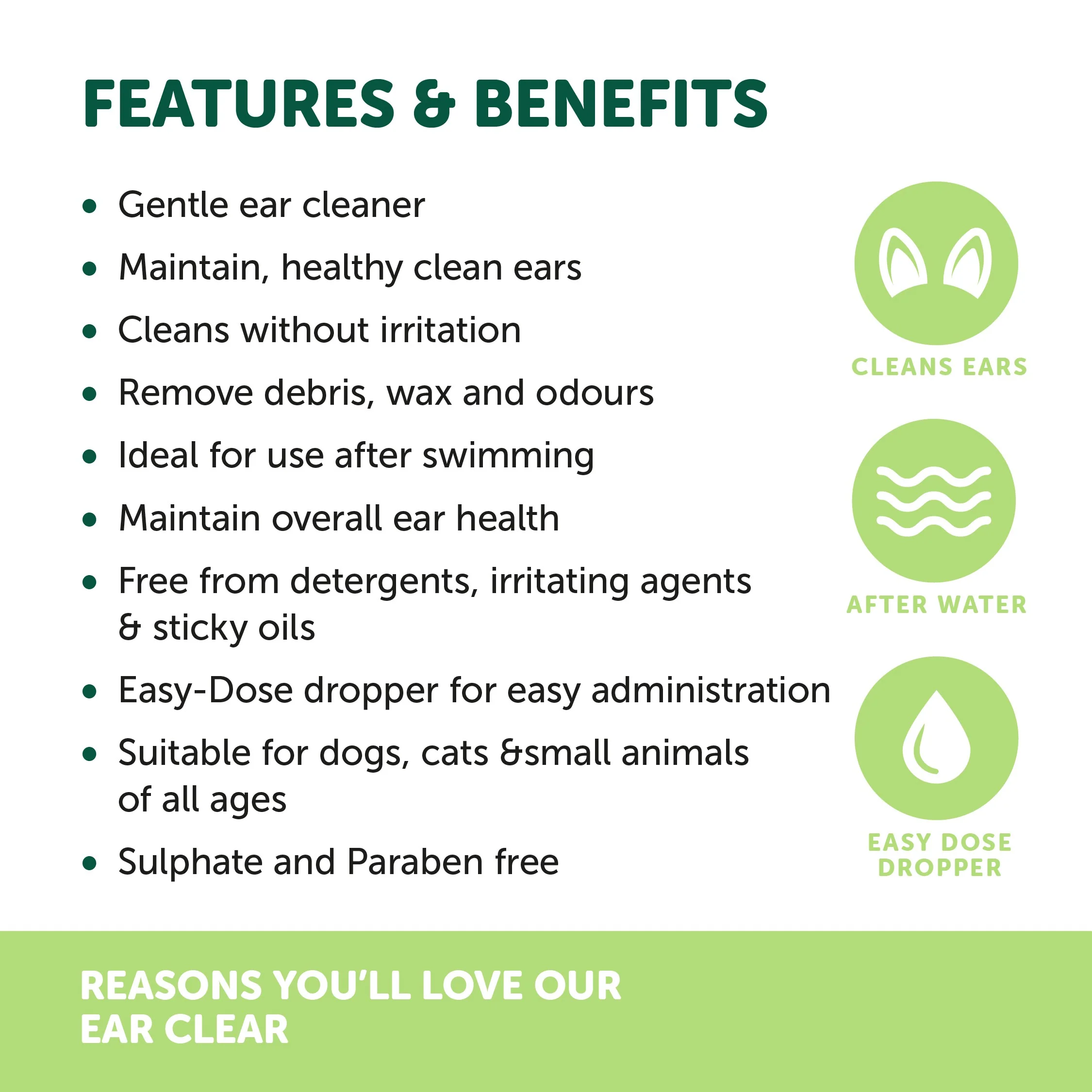 Natural Animal Solutions Ear Clear 50ml - Image 9