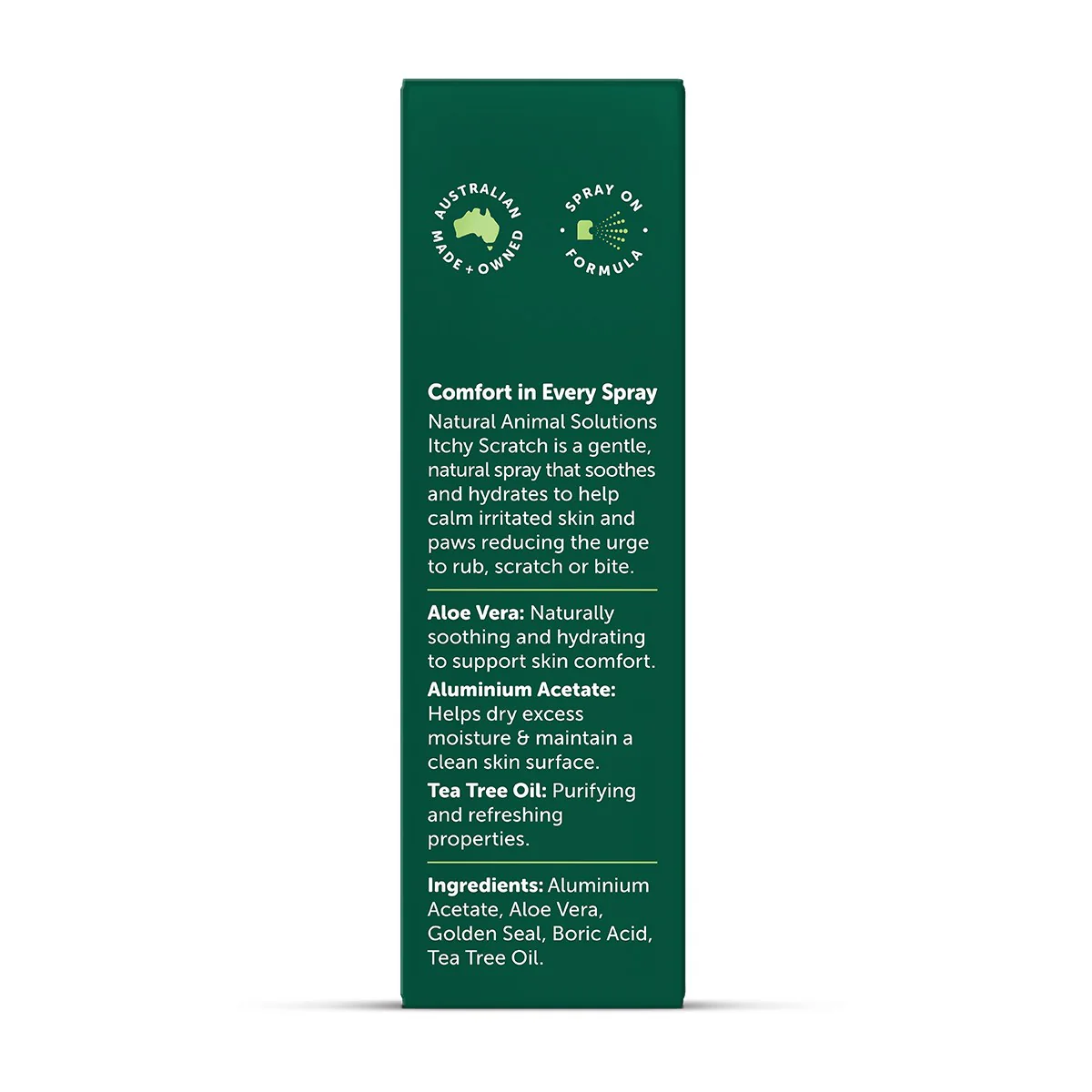 Natural Animal Solutions Itchy Scratch 100ml - Image 2