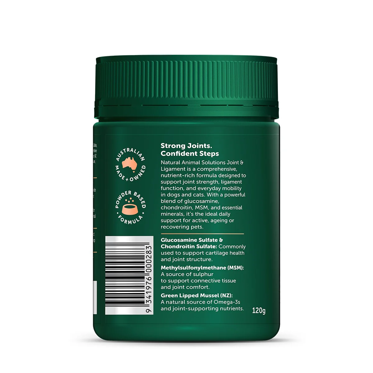 Natural Animal Solutions Joint & Ligament Support 120g - Image 4