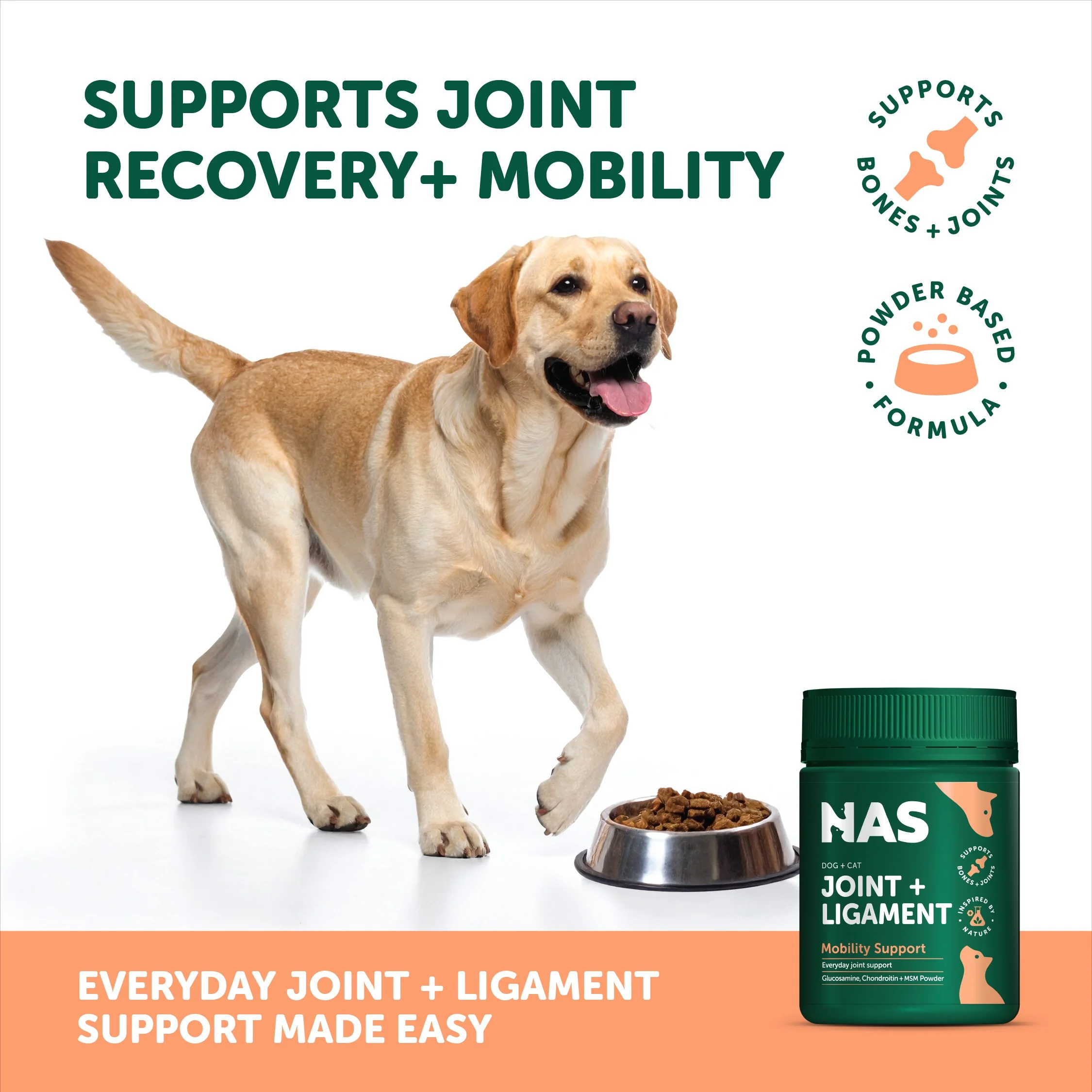Natural Animal Solutions Joint & Ligament Support 120g - Image 6