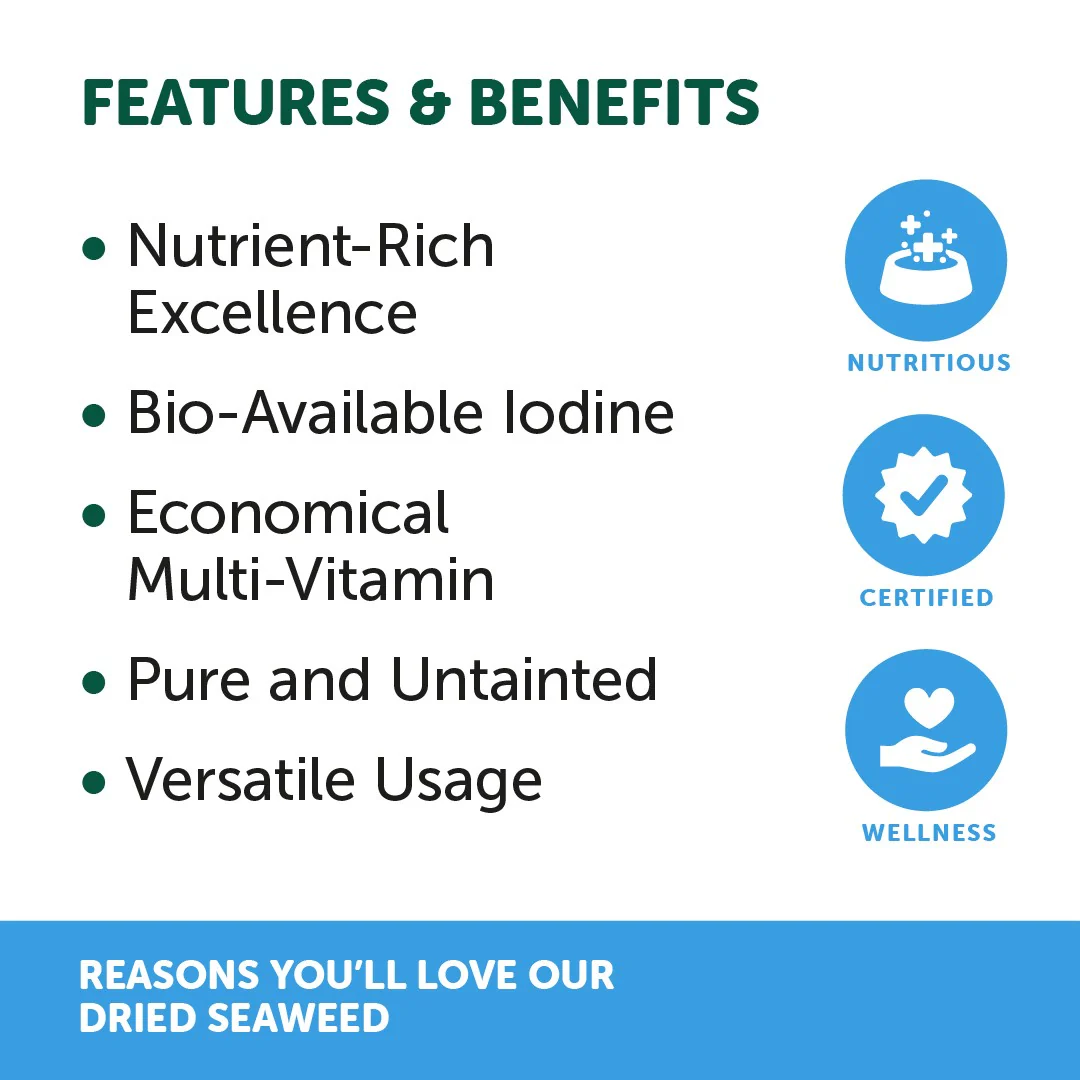 Natural Animal Solutions Organic Seaweed 300g - Image 8