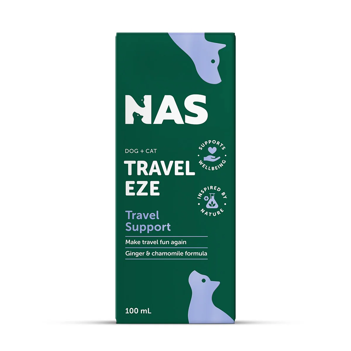 Natural Animal Solutions TravelEze 100ml