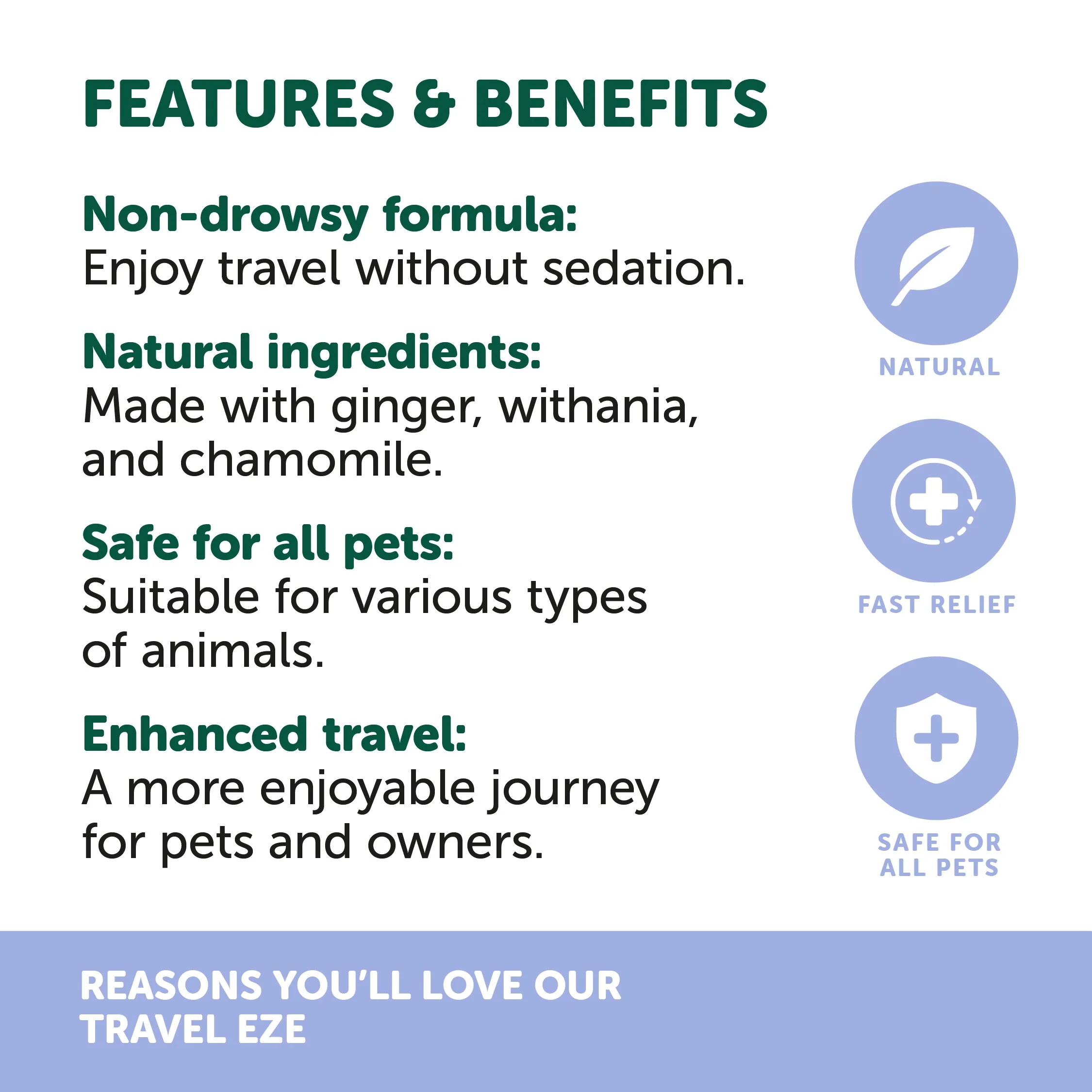Natural Animal Solutions TravelEze 100ml - Image 9