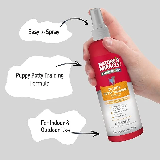 Nature's Miracle Advance Platinum Puppy Potty Training Spray - Image 3