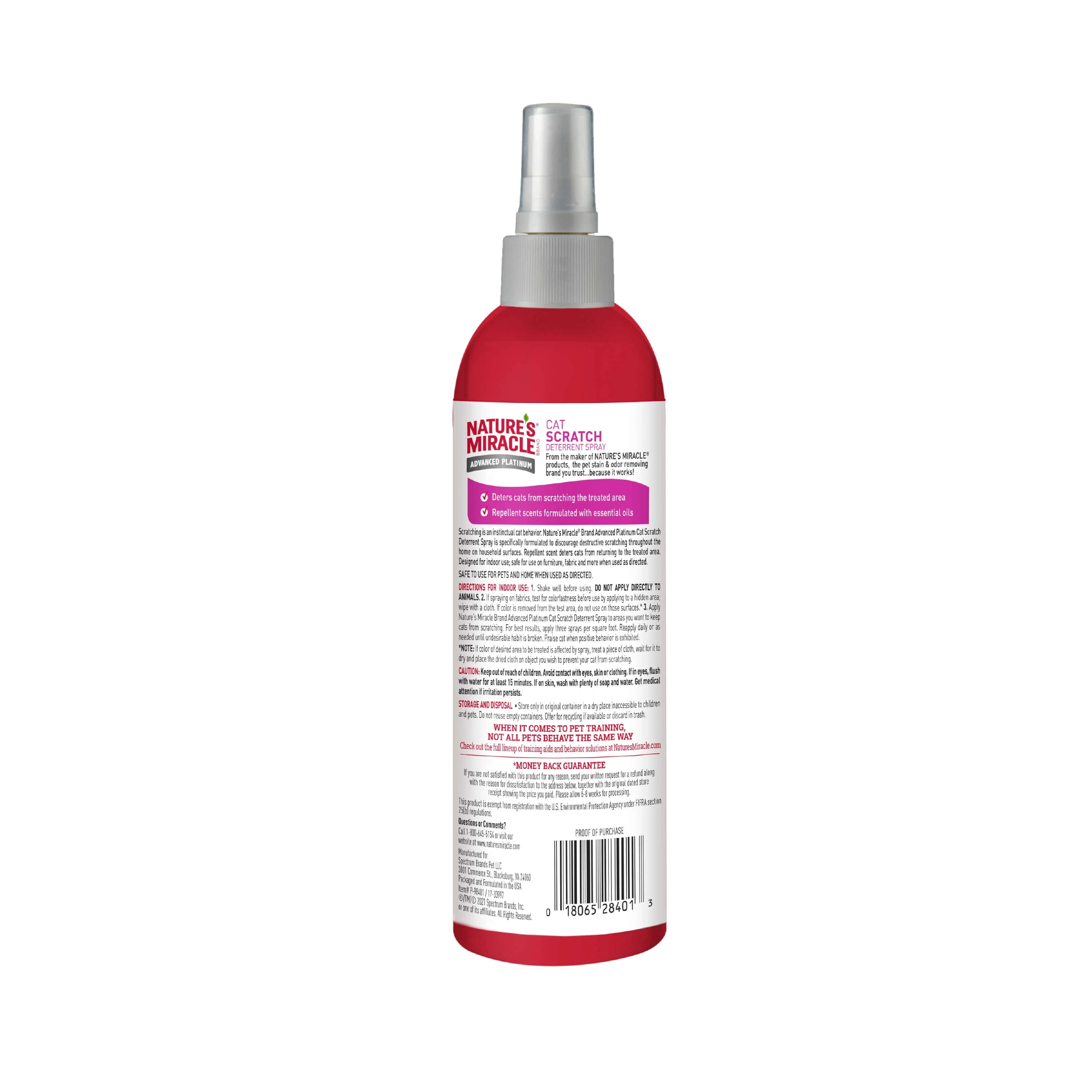 Nature's Miracle Advance Platinum Scratch Deterrent Spray - Image 2
