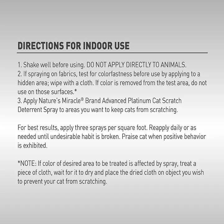 Nature's Miracle Advance Platinum Scratch Deterrent Spray - Image 6