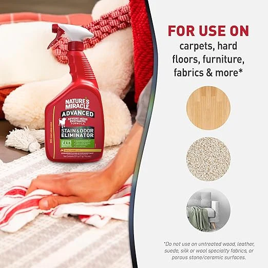 Nature's Miracle Advanced Formula Dog Stain & Odour Remover Sunny Lemon Scent - Image 3