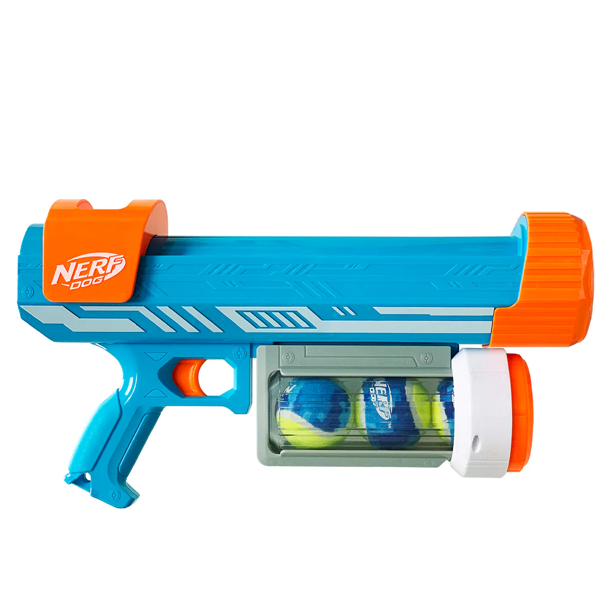 Nerf Ultra Blaster with 2.5in Ultra Tough Rubber Camo Tennis Ball 3 Pack Dog Toy - Image 2