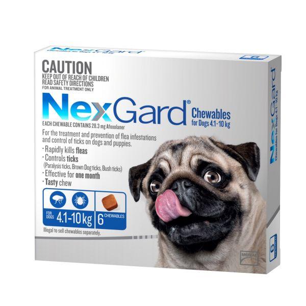 Nexgard Flea & Tick Treatment 4.1-10kg Dog - Image 4