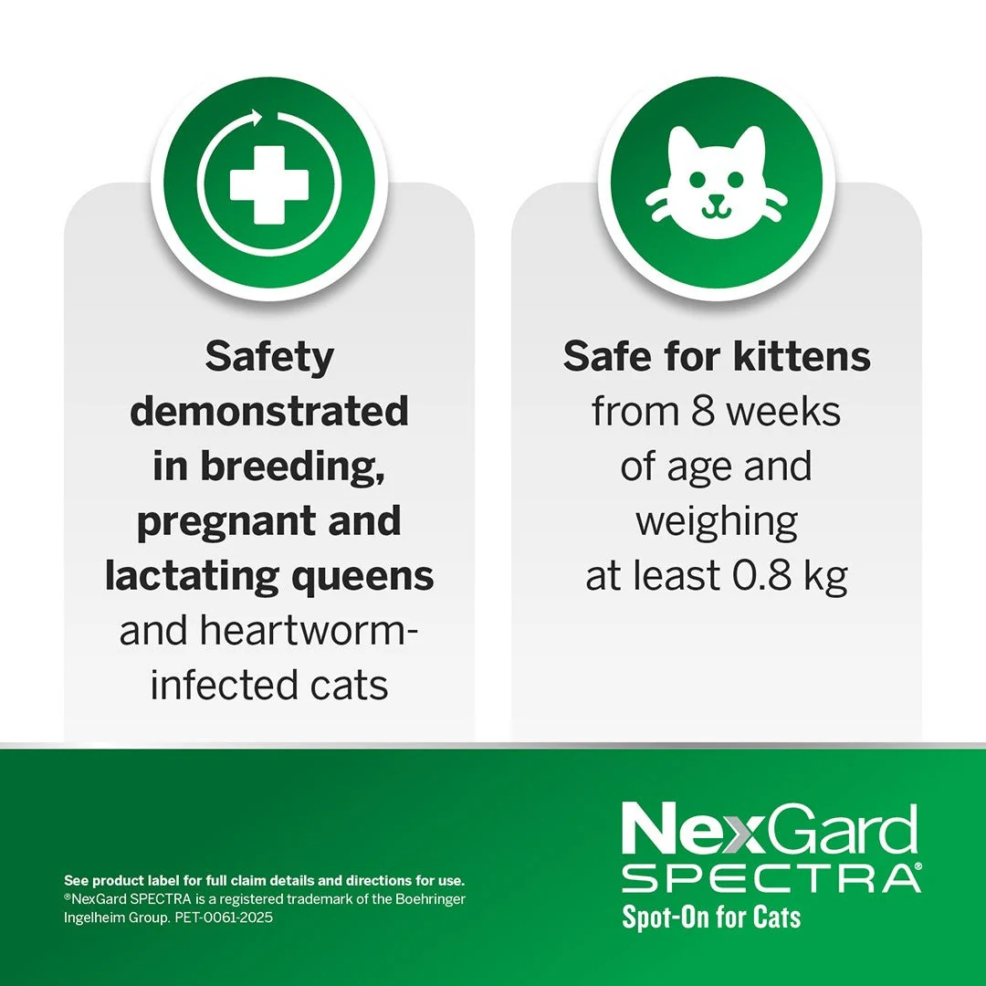 NexGard Spectra Spot-On for Cats & Kittens 0.8-2.4kg - Image 14
