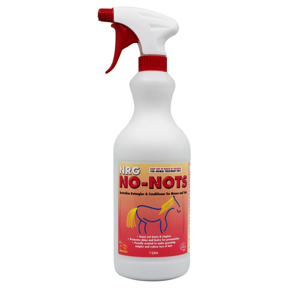 NRG No-Nots Horse Hair Detangler 1L - Image 2