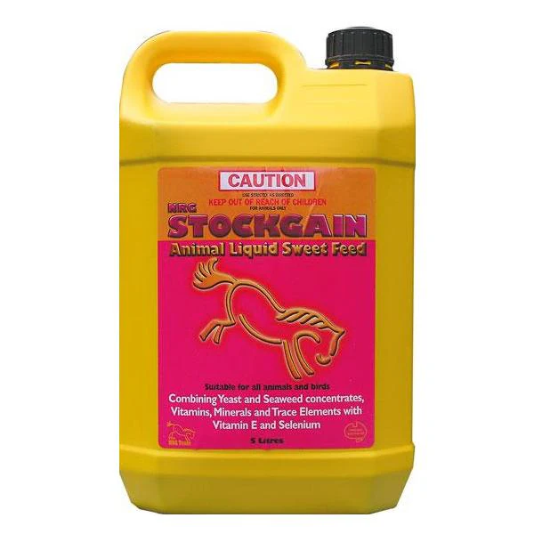 NRG Stockgain Liquid Sweet Feed for Fussy Horses 5L