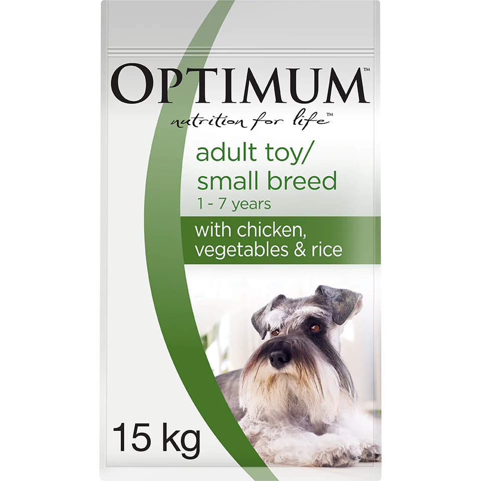 Optimum Small Breed Adult Chicken, Vegetables & Rice Dry Dog Food - Image 16