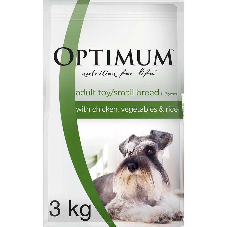 Optimum Small Breed Adult Chicken, Vegetables & Rice Dry Dog Food - Image 4