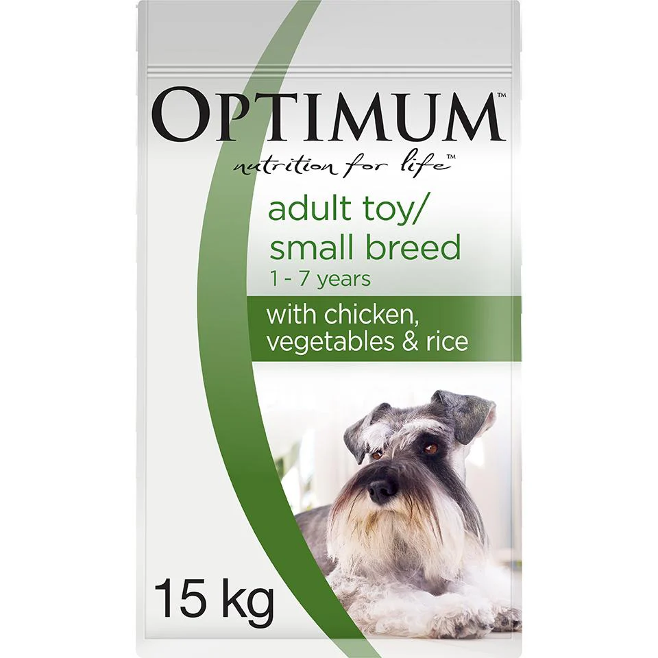 Optimum Small Breed Adult Chicken, Vegetables & Rice Dry Dog Food - Image 8
