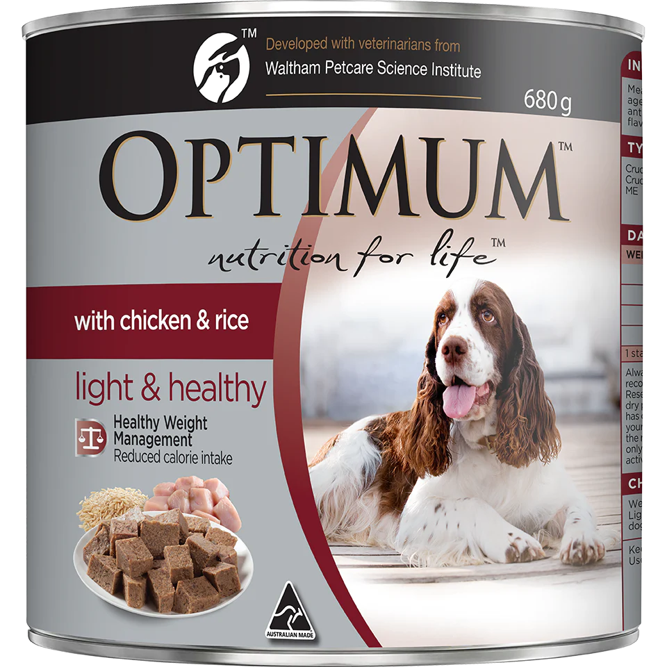 Optimum Weight Management Chicken and Rice Wet Dog Food - Image 8
