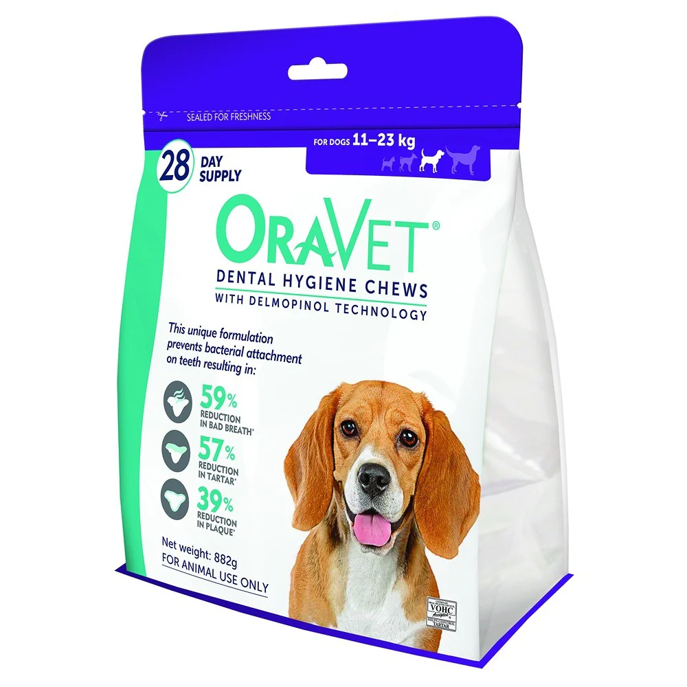 OraVet Dental Hygiene Chew For Medium Dogs 11-23kg - Image 2