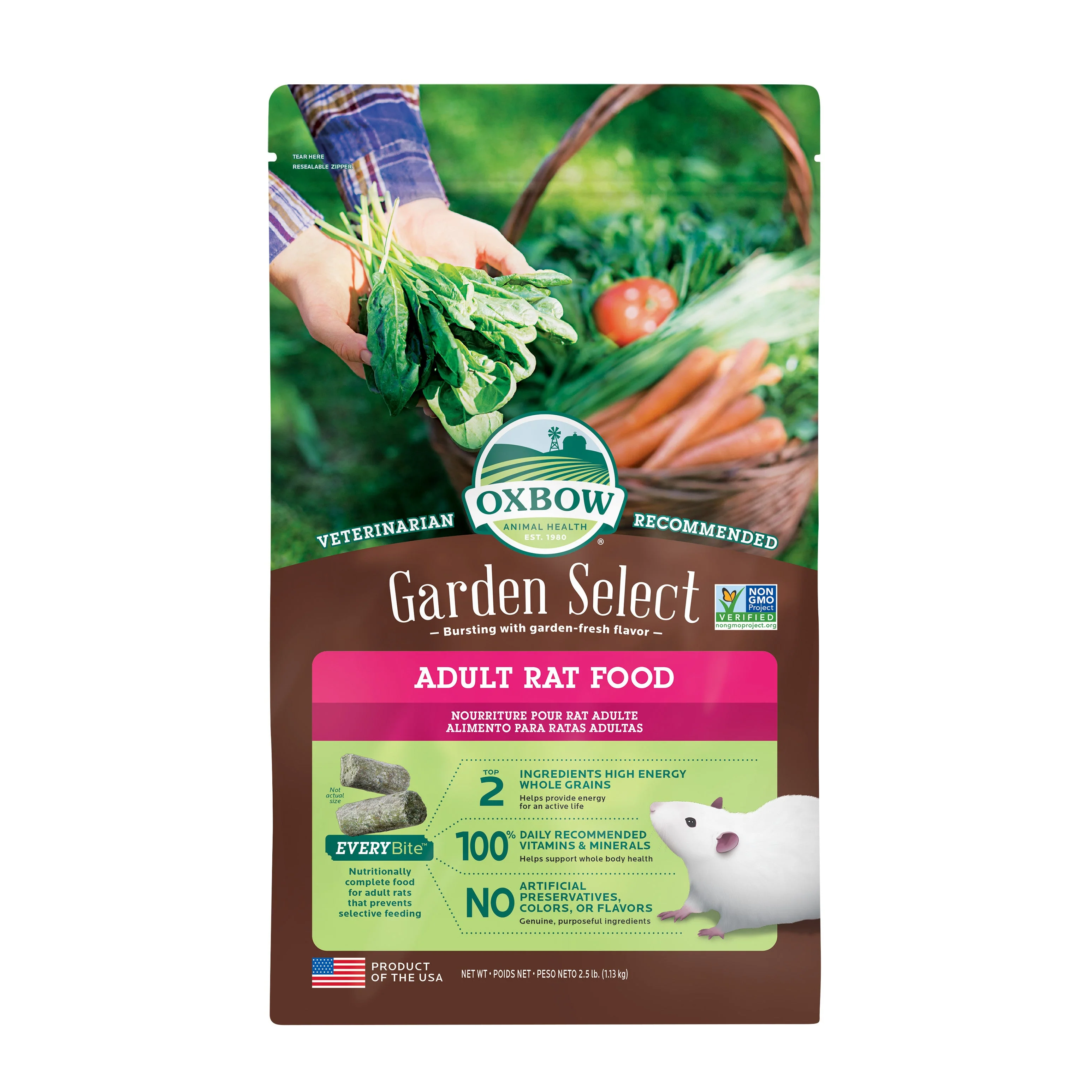 Oxbow Garden Select Adult Rat Food - Image 4