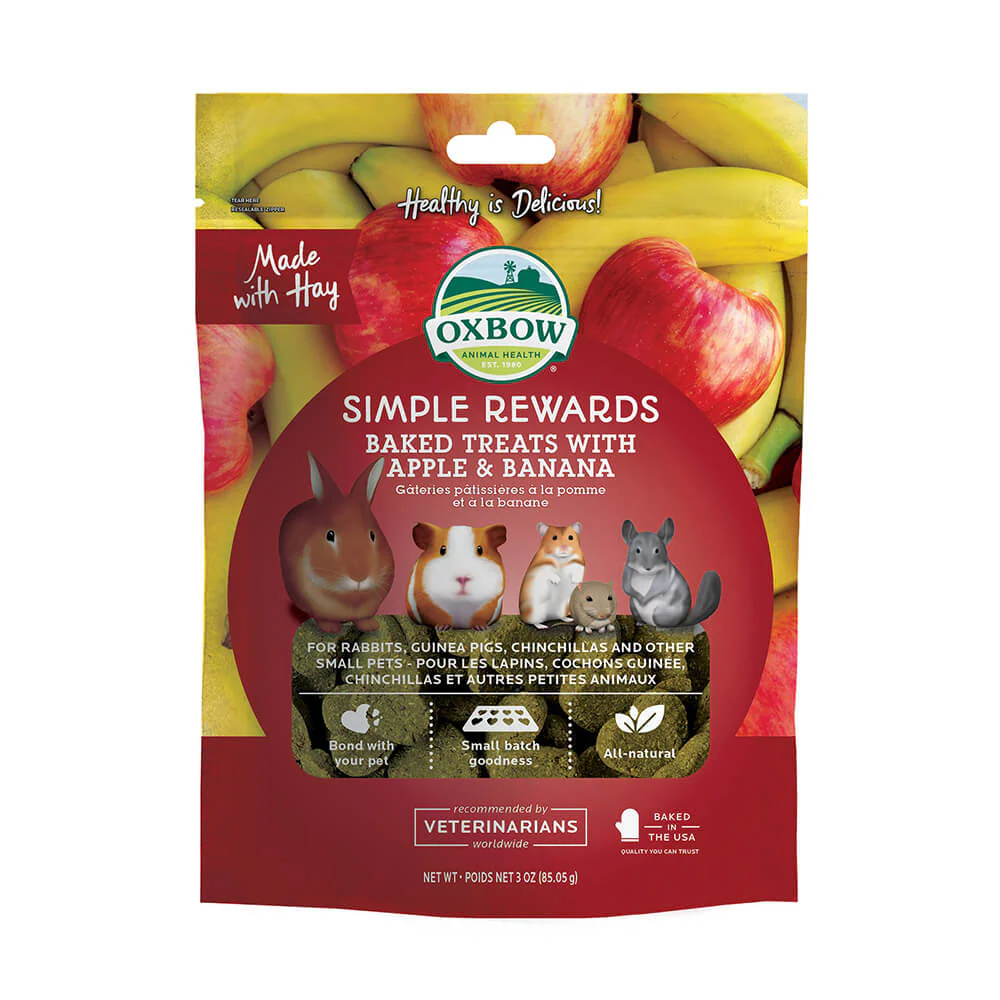 Oxbow Simple Rewards Apple & Banana 85g - Image 2